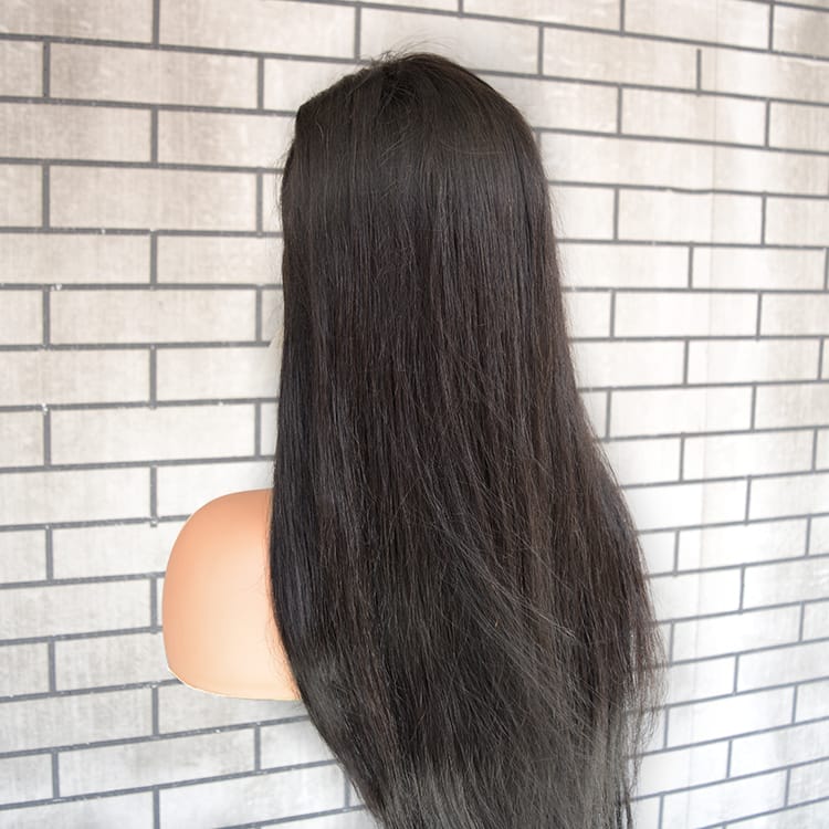 Straight Front Lace HD 180 Density Wig